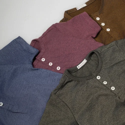 CAMISA HENLEY JUVENIL